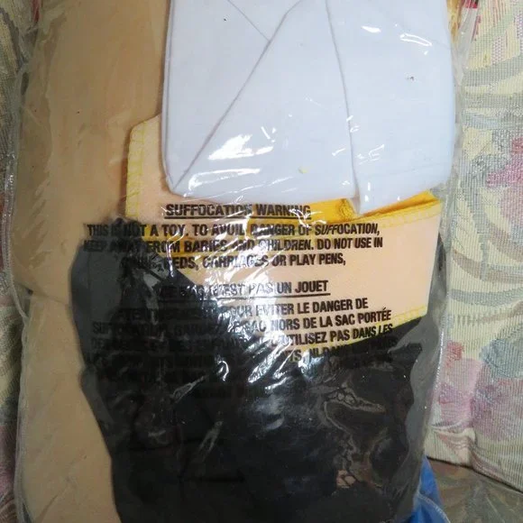 Popeye The Sailor Costume with Blue Pants and Red Collar- Never Worn - Picture 2 of 2